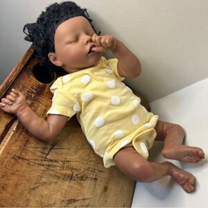 Reborn Baby Doll Soft Body Torso Life Like Realistic Vinyl Limbs see INFO
